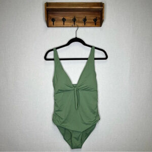 Nicole Miller | NWT Green One Piece‎ Swimsuit Large Woman’s